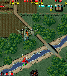 Play Raiden (US, set 2, SEI8904 + SEI9008 PCBs) Now -  :xxx - :yyy Game Screenshot