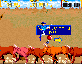 Play Sunset Riders (2 Players ver. JBD) Now -  :xxx - :yyy Game Screenshot