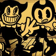 Spiele jetzt FNF Anemaniac – Bendy vs Ollie