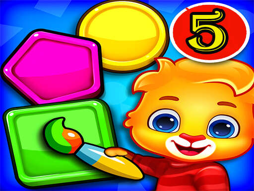 Kids True Color Kids lernen Farben