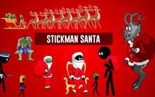 Stickman Santa - Similar Game