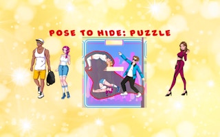 Pose To Hide. Puzzle - Free brain Game Like Puzzle De Classement D'imposteur