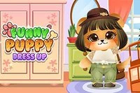 Play Funny Puppy Dress Up Now -  :xxx - :yyy Game Screenshot
