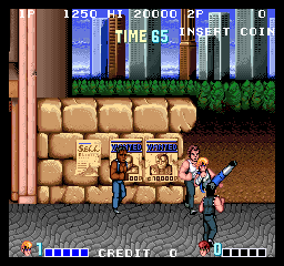 Play Double Dragon (US set 1) Now -  :xxx - :yyy Game Screenshot