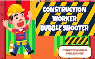 Construction Worker Bubble Shooter - Free bubble-shooter Game Like 공이 터졌다