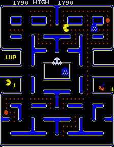 Play Pac-Man (Galaxian hardware, set 2) Now -  :xxx - :yyy Game Screenshot