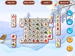 Xmas Mahjong Tiles 2023 - 100% Free Mahjong Xmas Mahjong Tiles 2023 - Mahjong Game Screenshot