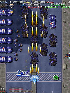 Spiele jetzt Bewaffnete Polizei Batrider - Version (Japan) (Fr Dez 22 1997) -  :xxx – :yyy Spiel-Screenshot