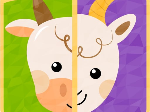 儿童游戏：动物拼图 - Free Puzzle标签下的热门免费在线小游戏 Game