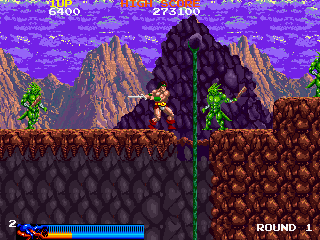 Play Rastan (World Rev 1) Now -  :xxx - :yyy Game Screenshot