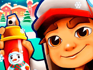 Subway Surfers Winter Holiday, Cristmas - 100% Free Subway Subway Surfers Winter Holiday, Cristmas - Subway Game Screenshot