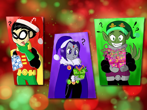 ティーンタイタンズ・クリスマススター - Free ゲームPuzzle Game