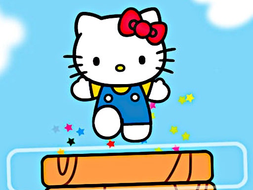 Jouez à Hello Kitty et Amis Saut maintenant - 1 Player Capture d'écran de :xxx - Jeu :yyy