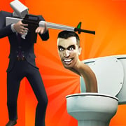 العب مرحاض السكيبيدي: المعركة النهائية الآن - Arcade لقطة شاشة لعبة :xxx - :yyy