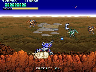 Play Rohga Armor Force (US v1.0) Now -  :xxx - :yyy Game Screenshot