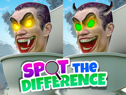 Skibidi-Toilette Unterschiede finden - Free Spiele für Puzzle Game