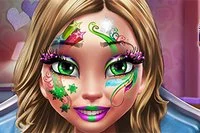立即玩冬季妆容与面部彩绘 -  :xxx - :yyy 游戏截图