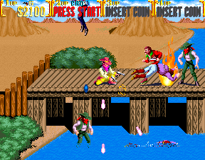 Play Sunset Riders (4 Players ver. EAA) Now -  :xxx - :yyy Game Screenshot