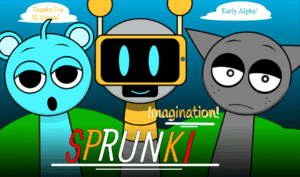 Sprunki Wenda Game Logo - Free Online Games Platform