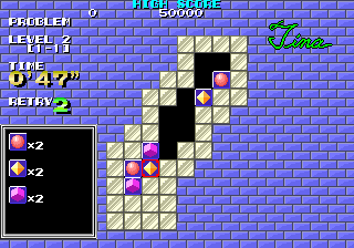 Play Puzznic (Italian bootleg) Now -  :xxx - :yyy Game Screenshot