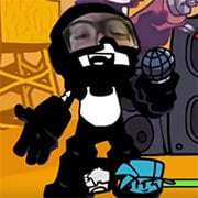 Играть в FNF: Stop Posting About Among Us VS Tankman сейчас