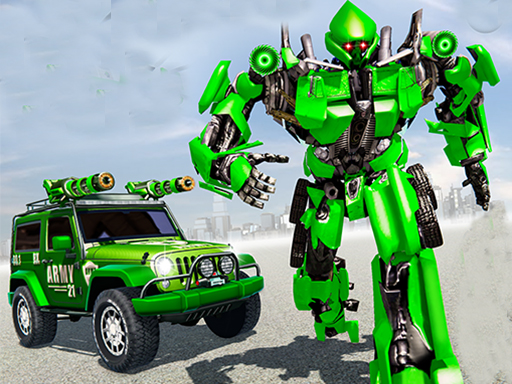 Play US Police Car Real Robot Transform Now