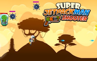 Super Jetpackman Shooter - Free shooter Game Like 2D-борьба танков с Ратте