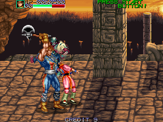 Play Night Slashers (Korea Rev 1.3, DE-0397-0 PCB) Now -  :xxx - :yyy Game Screenshot