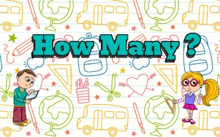 How Many - Free kids Game Like Tic-Tac-Toe Mouse Vs. Cat