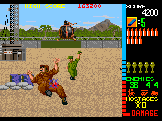 Play Operation Wolf (US) Now -  :xxx - :yyy Game Screenshot