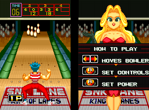 Play League Bowling (NGM-019)(NGH-019) Now -  :xxx - :yyy Game Screenshot