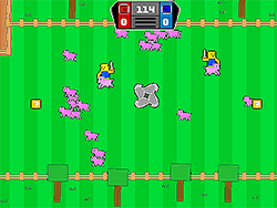 Jogue Fazendeiro guerra Agora - 2 Player Captura de tela de :xxx - Jogo :yyy