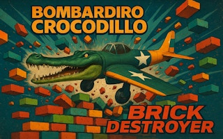 Bombardiro Crocodillo Brick Destroyer - Free Games for Casual Game