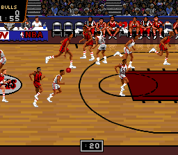 Play NBA Pro Basketball - Bulls vs Blazers (Japan) Now NBA Pro Basketball - Bulls vs Blazers (Japan) gameplay screenshot