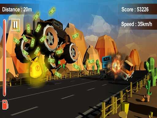 لعبة طريق غاضبة : سباق سيارات ليفول بولي - Free أفضل ألعاب مجانية عبر الإنترنت مصنفة حسب Road: Game