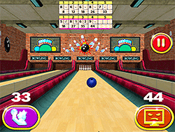 Play 3D Bowling Now - 2 Player :xxx - :yyy Game Screenshot