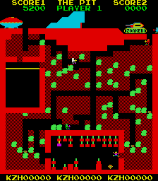 العب البئر (النسخة المزورة على أجهزة Moon Quasar) الآن - Arcade لقطة شاشة لعبة :xxx - :yyy