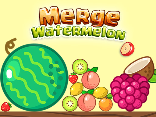 수박을 합치다 - Free 상위 무료 온라인 게임Merge Game