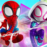 Play Spidey and his Amazing Friends: Swing Into Action! Now - Arcade :xxx - :yyy Game Screenshot
