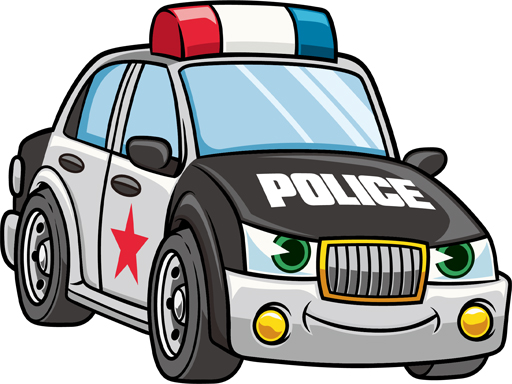 Play Cartoon Police Cars Puzzle Now