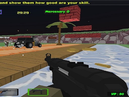Blocky Combat Strike Zombie Multiplayer - Free Games for Shooting Game