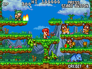 Play Joe & Mac Returns (World, Version 1.0, 1994.05.19) Now -  :xxx - :yyy Game Screenshot