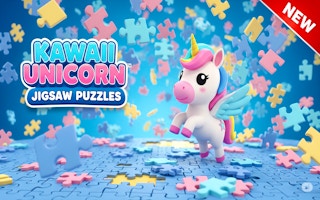 Kawaii Unicorn Jigsaw Puzzles - Free jigsaw-puzzles Game Like Musiknoten-Titelbild-Scherei