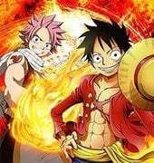 Spiele jetzt Fairy Tail vs One Piece v08 - Arcade :xxx – :yyy Spiel-Screenshot