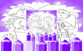 ورق التلوين لمرحاض ديفالي - Free ألعاب لـ Kids Game