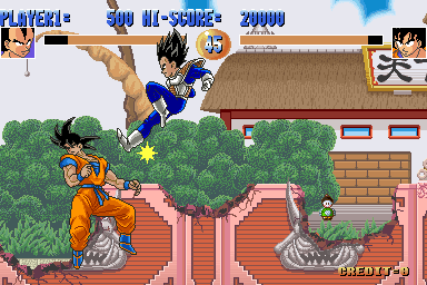 Play Dragonball Z (rev A) Now -  :xxx - :yyy Game Screenshot