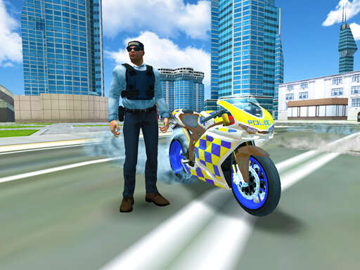 警察機車駕駛員 - Free 標籤為Rider的熱門免費線上遊戲 Game