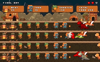 Prehistoric Warfare - Free Games for Action Game