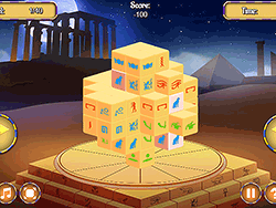 Play Egypt Mahjong - Triple Dimensions Now -  :xxx - :yyy Game Screenshot