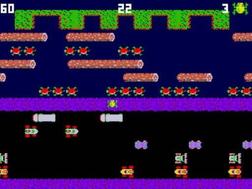 Clumpsy Frogger 2D - Free Top Free Online Games tagged 2-player Game